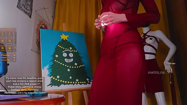 Snapshot of Giantess_Eva chatting on December 13, 8:04 pm Giantess Eva online show from December 13, 8:04 pm