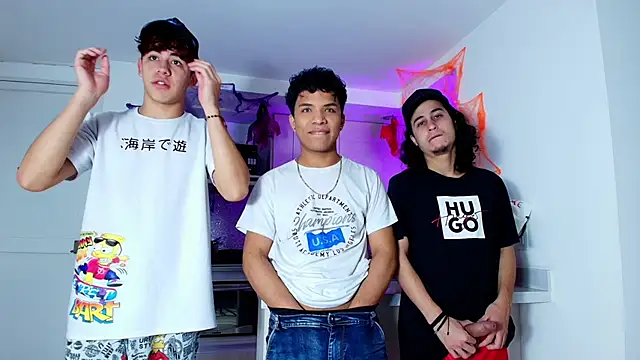 latin naughty boys online show from October 19, 5:30 am