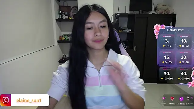 elaine sun1 online show from February 14, 1:57 am