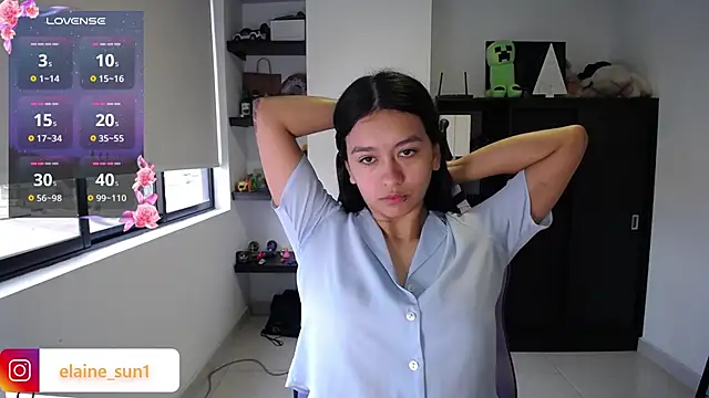 elaine sun1 online show from March 27, 10:20 pm