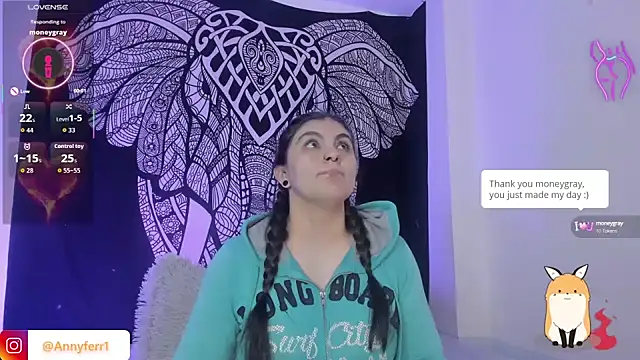 Snapshot of Anny_ferrer1 chatting on October 11, 11:36 pm Anny ferrer1 online show from October 11, 11:36 pm