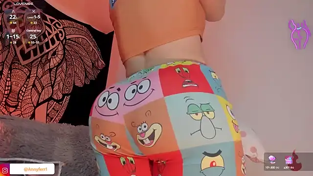 Snapshot of Anny_ferrer1 chatting on October 14, 1:17 am Anny ferrer1 online show from October 14, 1:17 am