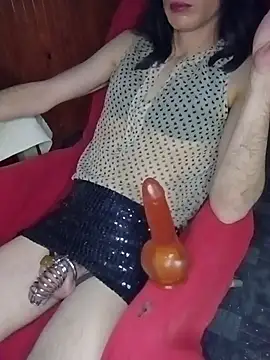 PaulaCrossdresser online show from November 9, 9:40 am