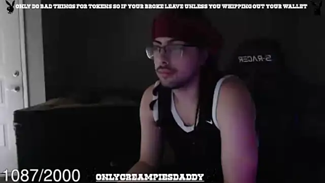 Snapshot of onlycreampiesdaddy chatting on May 16, 10:30 pm onlycreampiesdaddy online show from May 16, 10:30 pm