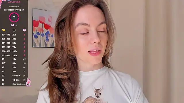 sweet and flirt online show from March 1, 6:48 am