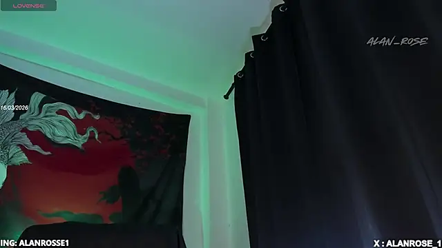 AlanRose01 online show from March 16, 11:58 am