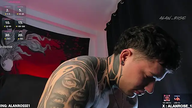 AlanRose01 online show from March 21, 5:27 pm