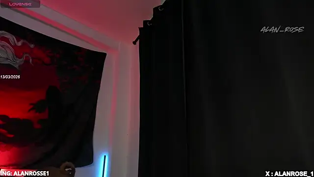 AlanRose01 online show from April 13, 10:54 am