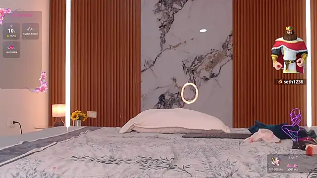 rosselyn  online show from April 12, 1:05 pm