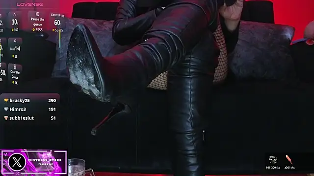 Misterss-Nyxxx online show from February 6, 5:12 am
