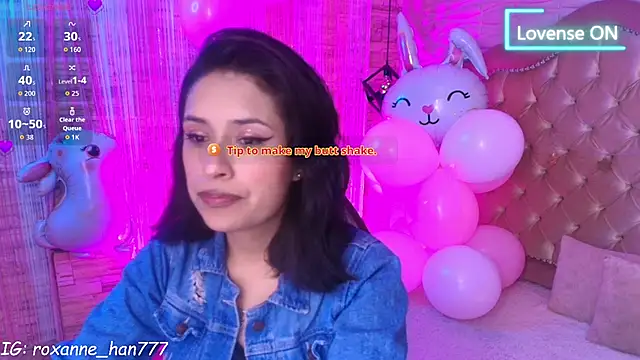 Roxanne Han online show from March 29, 3:06 am