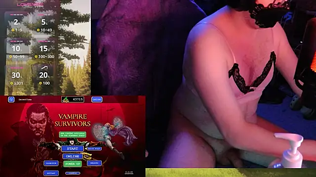 Snapshot of DecentPeener chatting on November 17, 6:46 pm DecentPeener online show from November 17, 6:46 pm