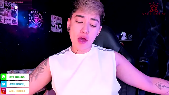 AxelRouse3 online show from December 2, 2:12 pm