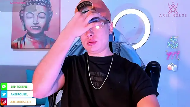 AxelRouse3 online show from March 6, 1:13 am