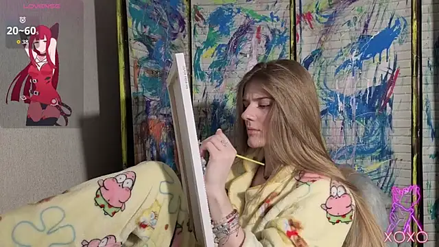 Snapshot of Adell_Love chatting on February 19, 2:07 am Adell Love online show from February 19, 2:07 am