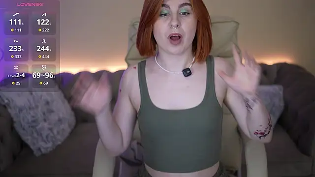 GingerPinky online show from May 22, 12:55 pm