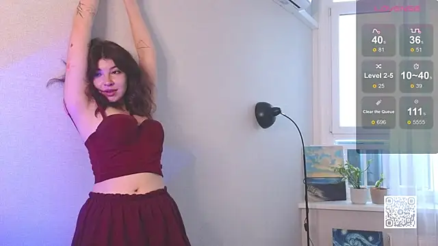 BlushKira online show from December 21, 6:20 am