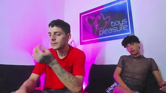 Pleasure boys hot online show from March 27, 7:13 pm