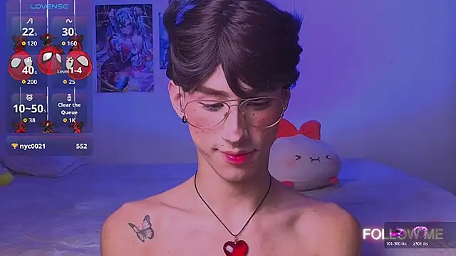 Snapshot of Kitsuneplay_ chatting on July 27, 4:52 am Kitsuneplay online show from July 27, 4:52 am
