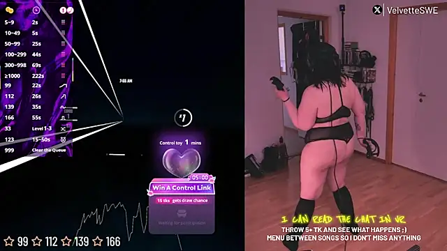 VelvetteSWE online show from June 19, 5:56 am