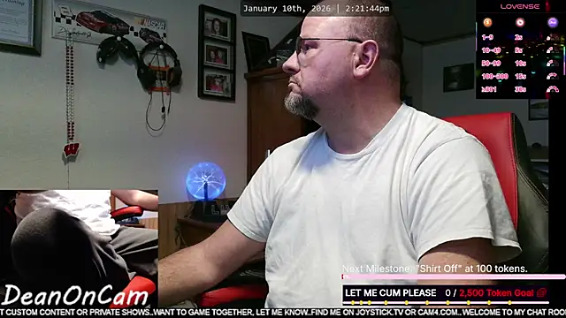 DeanonCam online show from January 10, 8:21 pm