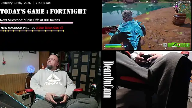 DeanonCam online show from January 19, 1:59 pm