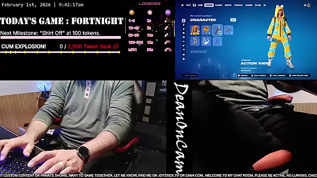 DeanonCam online show from February 1, 3:43 pm