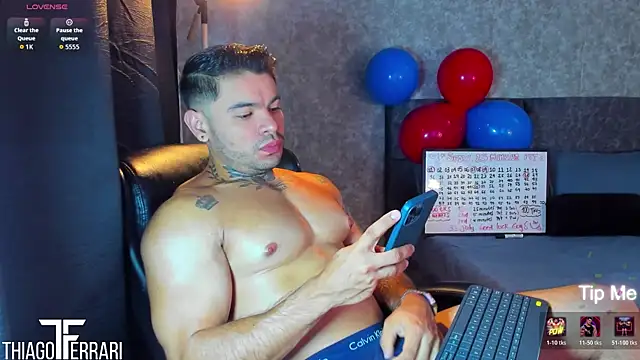 thiago ferrari  online show from July 5, 4:25 pm