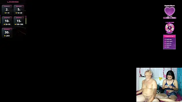 Snapshot of ANGELA_AND_BRACK chatting on May 9, 7:41 pm ANGELA AND BRACK online show from May 9, 7:41 pm