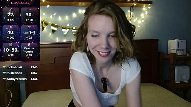 Daisy Lovely online show from March 10, 6:18 am
