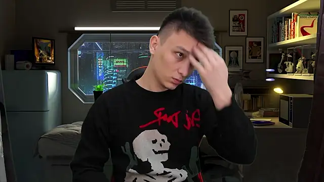 Justin time111 online show from March 27, 11:10 am