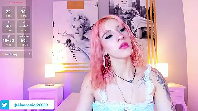 Snapshot of AlannaViera chatting on June 27, 11:59 am AlannaViera online show from June 27, 11:59 am