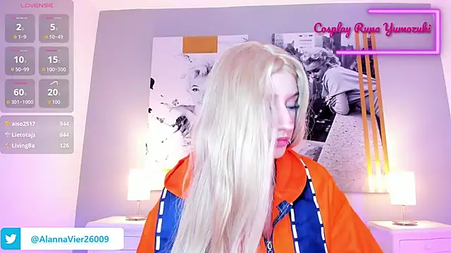 Snapshot of AlannaViera chatting on June 28, 2:56 pm AlannaViera online show from June 28, 2:56 pm