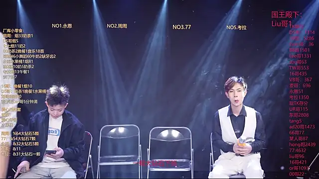 Snapshot of BTS-007 chatting on March 3, 12:06 am BTS-007 online show from March 3, 12:06 am