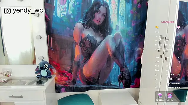 yendy wc online show from March 10, 2:44 pm