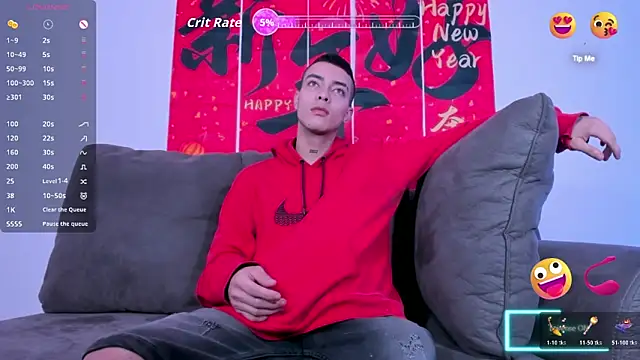 Snapshot of Dereck_Boy_ chatting on May 20, 3:34 am Dereck Boy online show from May 20, 3:34 am