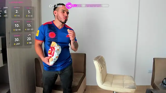 jhustin marcius online show from March 13, 9:37 pm