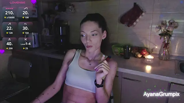 AyanaGrumpix online show from April 14, 1:00 am