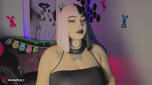 meowboo online show from March 28, 9:14 pm