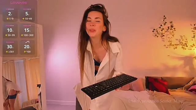 Scarlet Muse  online show from April 5, 10:01 am