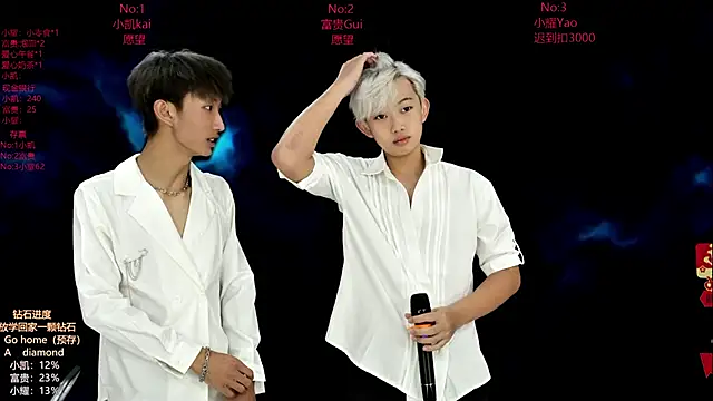 Snapshot of AOA-boy chatting on February 28, 11:50 pm AOA-boy online show from February 28, 11:50 pm