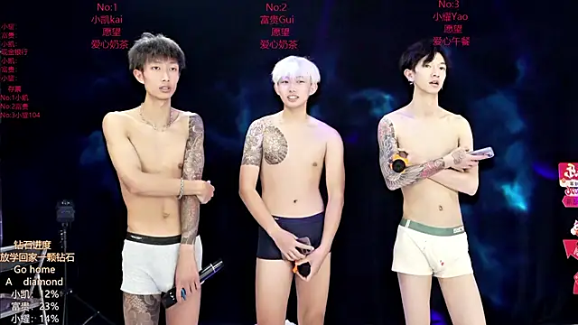 Snapshot of AOA-boy chatting on March 2, 5:08 am AOA-boy online show from March 2, 5:08 am