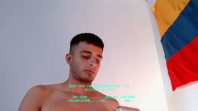 Bad Boy Carter69 online show from April 15, 10:54 pm