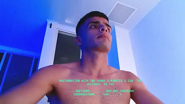 Bad Boy Carter69 online show from April 17, 3:31 am