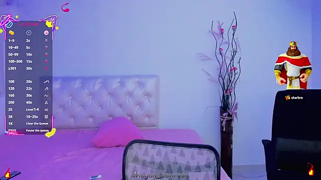 Megan sexrosse online show from April 22, 4:04 am