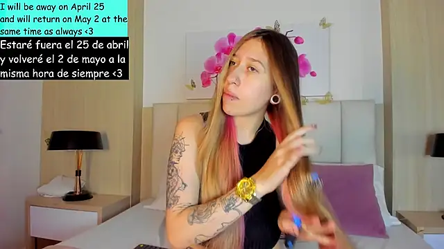 AmberVegaa online show from April 13, 4:23 pm