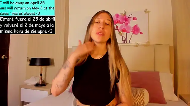 AmberVegaa online show from April 17, 1:36 pm