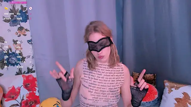 burning  g1rl online show from April 7, 5:13 pm