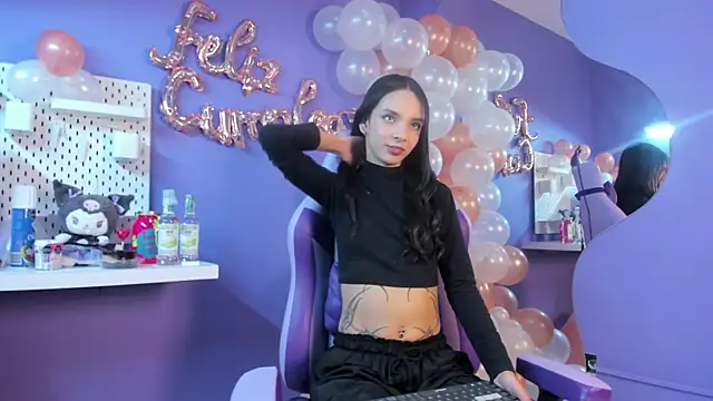 Zoe 444 online show from April 12, 4:17 am