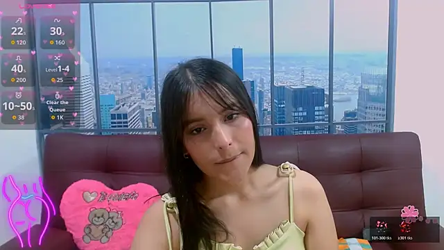 Nathaly 18  online show from April 6, 11:33 am